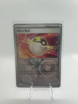 ITEM: Ultra Ball | Pokemon TCG Scarlet & Violet Base Set 196/198 Reverse Holo - Image 1