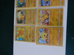 Pokemon Pikachu LOT of 10 REVERSE HOLOs NM Various Sets - Image 3