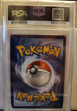 2019 POKEMON SUN & MOON COSMIC ECLIPSE #215 FULL ART/BLASTOISE & PIPLUP GX PSA 9 - Image 2