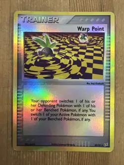 Warp Point - 85/95 - Pokemon Team Magma vs. Aqua Reverse Holo Rare DMG - Image 1