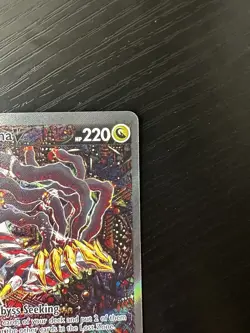 NM Giratina V Alt Art (Alternate Full Art) 186/196 Lost Origin Free Shipping - Image 2