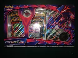 Pokemon Eternatus VMAX Premium Collection OPEN BOX Complete NO PACKS - Image 1