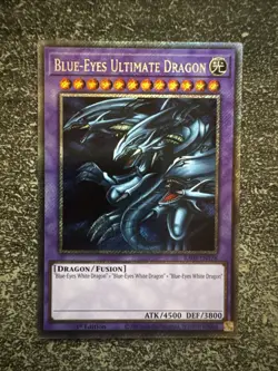 CARTE YU-GI-OH! BLUE EYES ULTIMATE DRAGON RA03-EN178 PSR NEUF ENGLISH - Image 1