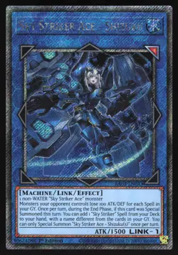 Sky Striker Ace - Shizuku - RA03-EN043 - Platinum Secret Rare - Yugioh - Image 1