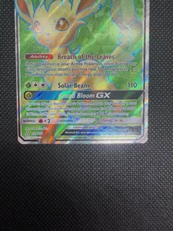 Leafeon GX 139/156 Ultra Rare Holo Foil Pokemon Card NM Ultra Prism - Image 3