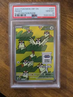 2023 Pokemon Pidgey Illustration Rare PSA 10 Gem Mint Card - Image 1