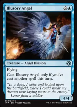 Illusory Angel - Foil x1 Magic the Gathering 1x Iconic Masters mtg card - Image 1