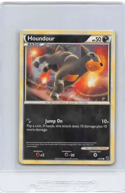 HOUNDOUR 54/90 - NON-Holo - COMMON - HGSS Undaunted - 2010 POKEMON Card - NM - Image 1