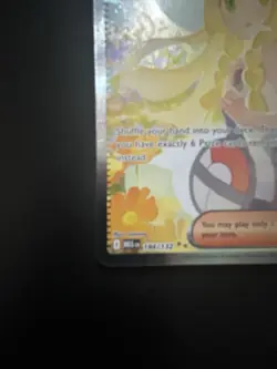 Lillie’s Determination 184/132 Secret Rare Pokemon Card Near Mint - Image 5