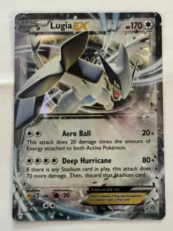 Pokemon TCG - XY Ancient Origins Lugia EX Ultra Rare Holo Card - 68/98 LP - Image 1