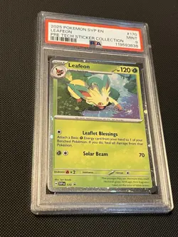 Leafeon - 170 (Cosmos Holo) 170 Sv: Scarlet & Violet Promo Cards Holo PSA 9 - Image 1