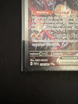 Pokemon Charizard EX 234/091 Trading Card Game Holo Rare - Image 3