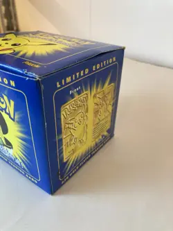 1999 Nitendo Pokemon 23k Gold Trading Card #25 Pikachu Brand New Sealed - Image 3