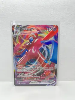 Pokemon TCG Deoxys VMAX SWSH267 Sword & Shield Promo Cards Holo NM - Image 1