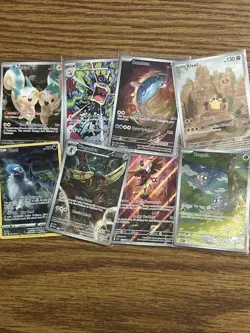 Pokemon TCG Full Art Special Illustration Rare Card Collection Lot of 8 - Image 1