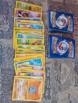 Vtg 90's Pokemon Cards (Lot Of 100 Cards) - Image 4