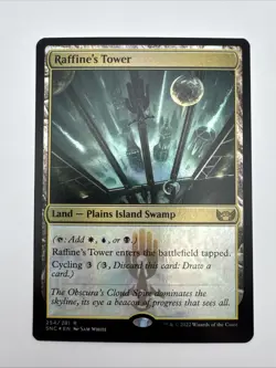 Raffine's Tower Streets of New Capenna Foil NM MTG - Image 1