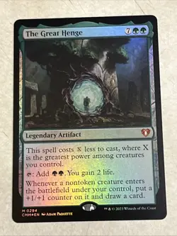 The Great Henge Commander Masters Foil - Image 1