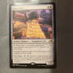 Lion Sash Kamigawa: Neon Dynasty 026/302 Regular Rare NM - Image 1