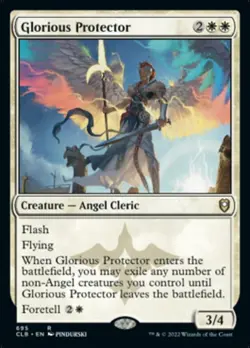 Glorious Protector x1 NM Magic the Gathering 1x Commander Legends: Battle for Ba - Image 1