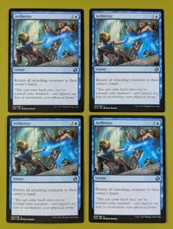 Aetherize x4 Iconic Masters 4x Playset Magic the Gathering MTG - Image 1