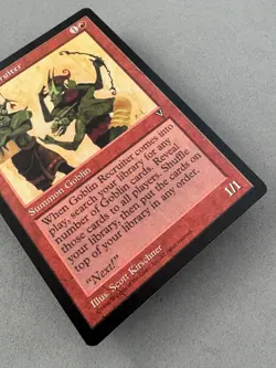 MTG-Goblin Recruiter Visions Regular-Unplayed NM-Vintage Magic the Gathering - Image 4
