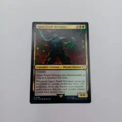 Agent Frank Horrigan MTG Rare Magic: The Gathering Fallout Commander Legendary - Image 1