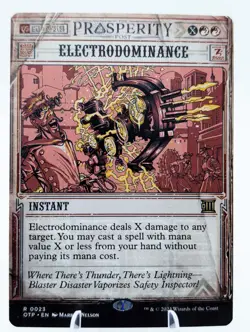 Electrodominance | MTG OTP | Mystical Archive EDH X-Spell Burn | NEW NM+ - Image 1