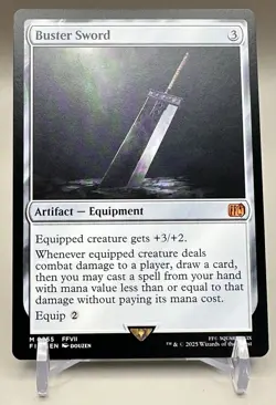 MTG: Magic the Gathering Final Fantasy #255/585: Buster Sword - Mythic - Image 1