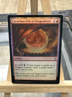 MTG *Carnelian Orb of Dragonkind foil X1* (NM) Commander Legends Baldur’s Gate - Image 1