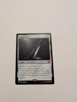 Final Fantasy MTG Magic The Gathering Buster Sword 255 Mythic Non-Foil Rare FIN - Image 3