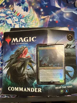 Wizards of the Coast Magic the Gathering - Reap the Tides Commander Legends Deck 701575680566 - Image 1