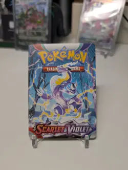Miraidon S&V Base Set Trainer Tips Full Art Pokemon TCG 2023 Insert - Image 1