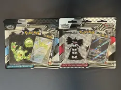 Pokemon Black Bolt and White Flare Tech Sticker Collection Set of 2 - Image 1