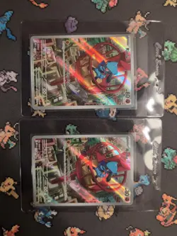 Pokemon Mega Evolutions Black Star Promo Riolu 010 Lot Of 2 Near Mint - Image 1