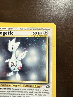 Togetic 16/111 Holo Rare DMG Pokemon TCG Neo Genesis WOTC - Image 3
