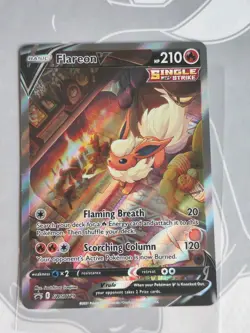 Lightly Played, English Pokemon Holo Flareon V - SWSH179 - SWSH Black Star Promo - Image 1