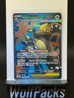 2025 Pokemon Mega Evolution - Mega Kangaskhan ex 164/132 Secret Rare Full Art - Image 1