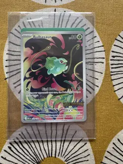 Pokemon SEALED Bulbasaur 133/132 Mega Evolution Box Topper Stamped Promo - Image 1