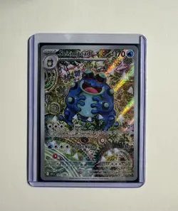 Pokemon TCG Seismitoad Illustration Rare Black Bolt 105/086 English Edition - Image 1