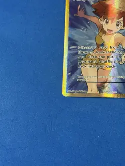 Misty's Determination Pokemon Full Art Trainer Holo 108/108 XY Evolutions NM - Image 2
