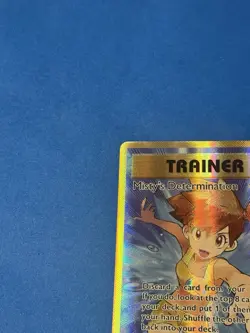 Misty's Determination Pokemon Full Art Trainer Holo 108/108 XY Evolutions NM - Image 5