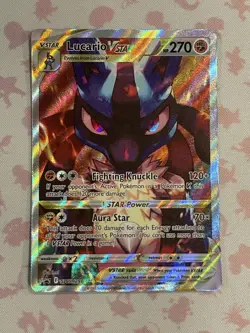 Pokemon TCG Lucario VStar SWSH291 Promo NM - Image 1
