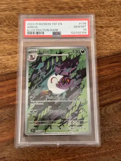 PSA 10 TEF EN Arbok #176 IR - 2024 Pokemon Sv05: Temporal Forces 176/162 - Image 1