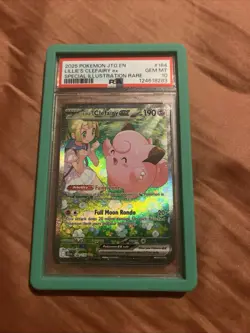2025 POKEMON JTG EN-JOURNEY TOGETHER #184 LILLIE'S CLEFAIRY EX PSA 10 - Image 3