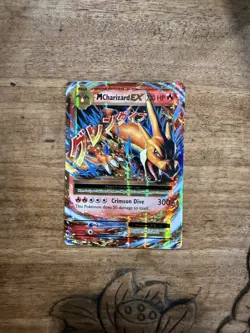 2016 Pokemon XY Evolutions Mega Charizard EX 13/108 LP/MP - Image 1