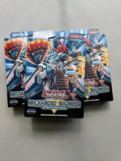 Yu-Gi-Oh! Sealed Mechanized Madness Structure Deck x3! - Image 1