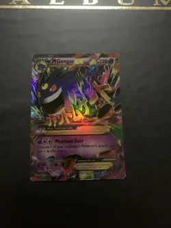 Pokemon Mega M Gengar EX Holo Card 35/119 Phantom Forces XY - Image 1