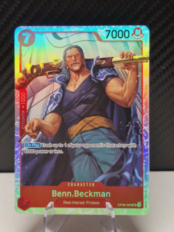 Benn.Beckman ( OP09-009 SR) One Piece Card Game English - Image 1