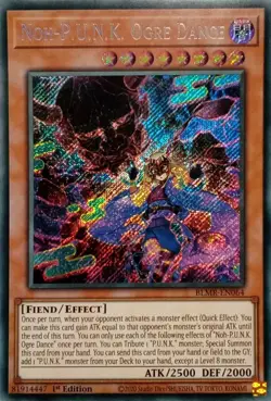 BLMR-EN064 NOH-P.U.N.K. OGRE DANCE SECRET RARE 1ST EDITION YuGiOh CARD - Image 1